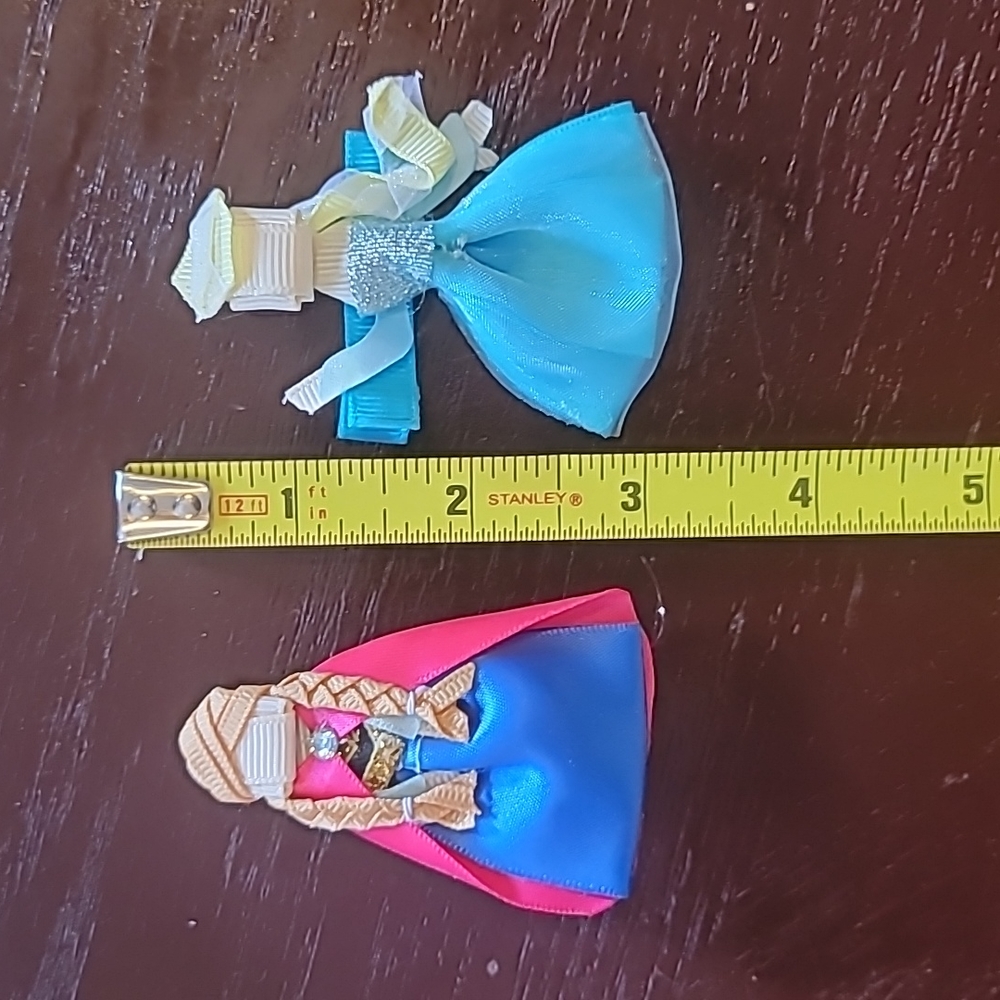 Anna & Elsa Hair Clips